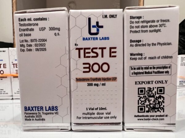 Testosterone Enanthate 300mg x 10ml
