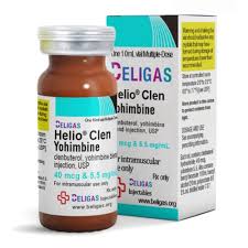 Helio Clen Yohimbine-Clenbuterol 40mcg 5.5mg Yohibine